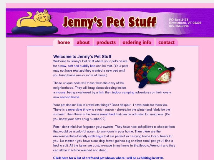 www.jennyspetstuff.com