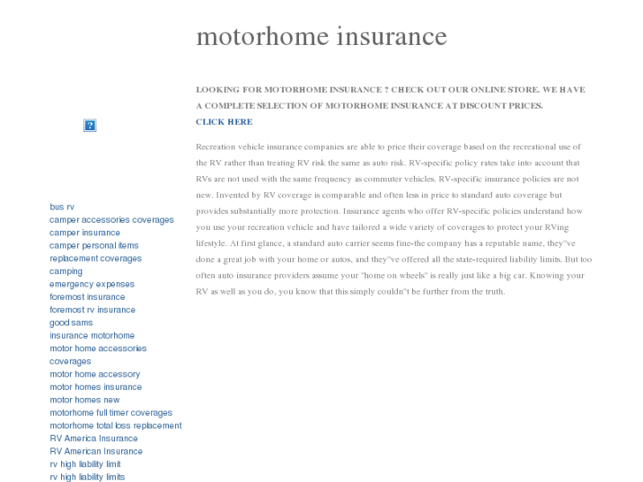 www.motorhome-insurance.net