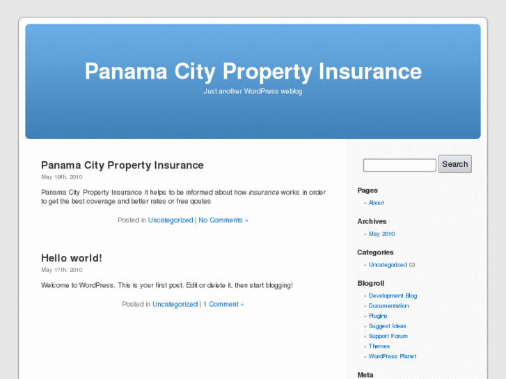 www.panamacitypropertyinsurance.com