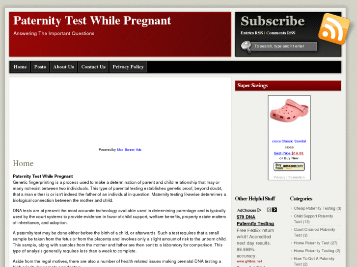 www.paternitytestwhilepregnant.info