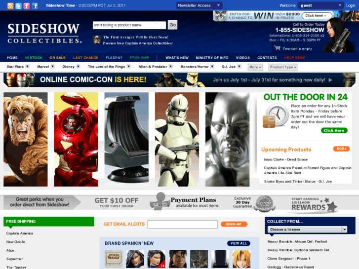 www.sideshowtoy.net