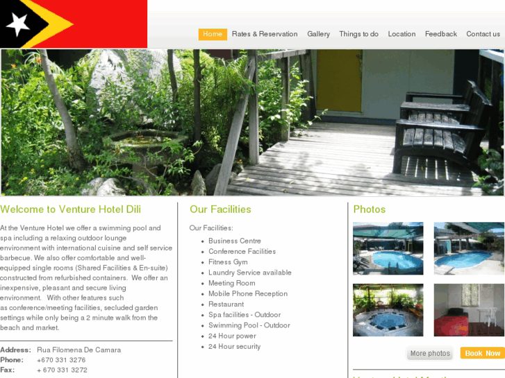 www.venturehoteldili.com