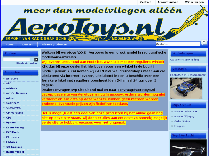 www.aerotoys.nl