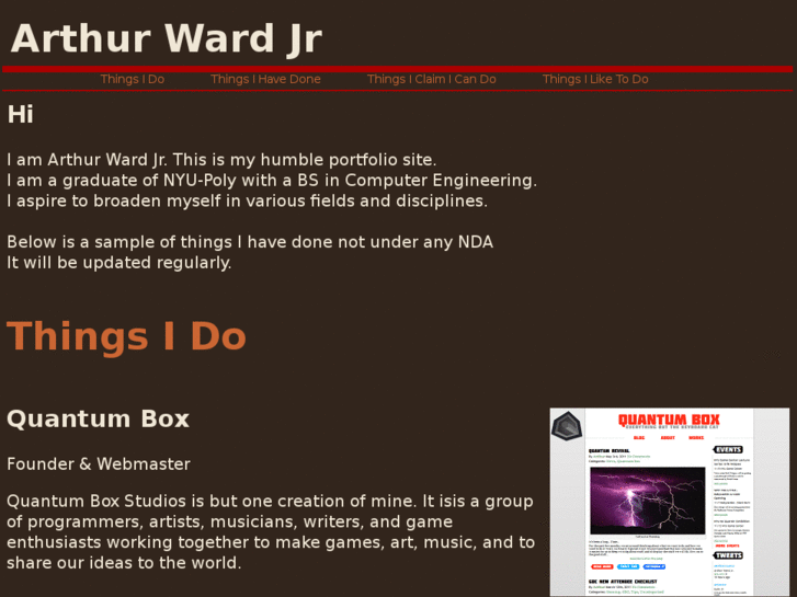 www.arthurwardjr.com