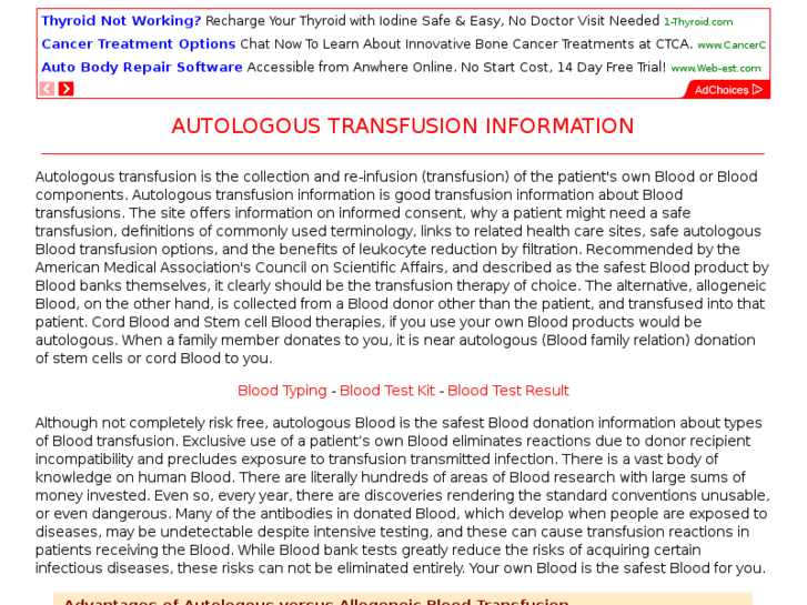 www.autologoustransfusion.com