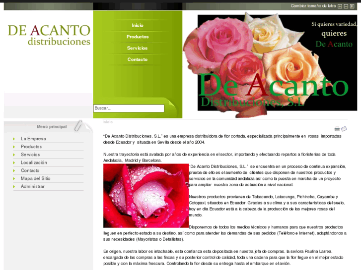 www.deacantodistribuciones.com