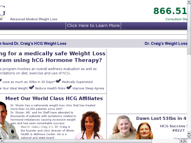 www.drcraighcgweightloss.com