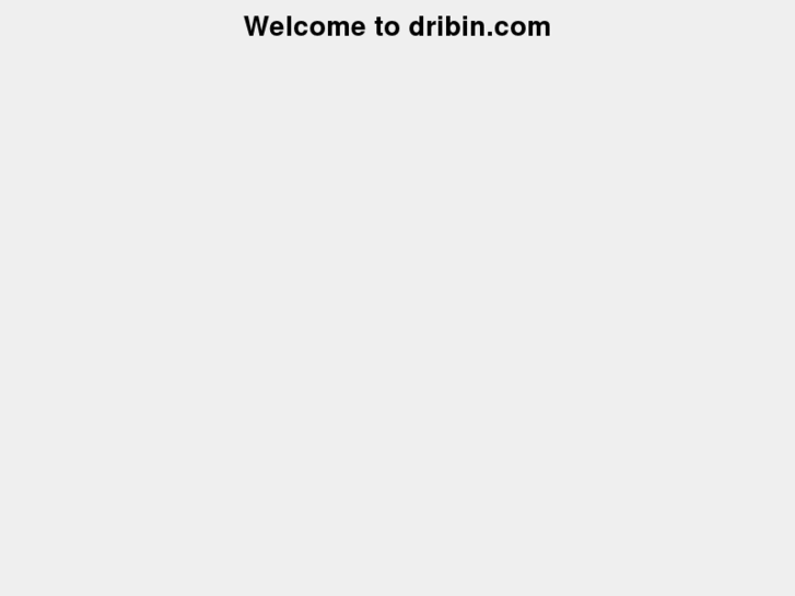 www.dribin.com