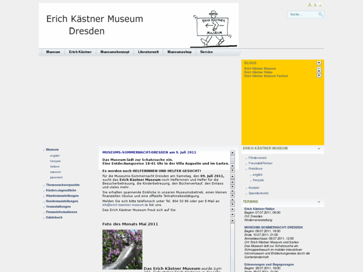 www.erich-kaestner-museum.de