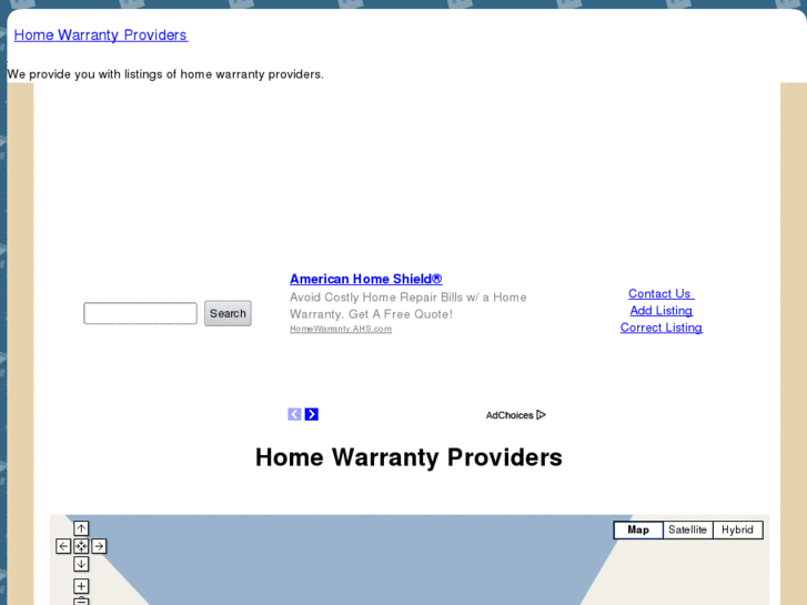 www.homewarrantyproviders.com