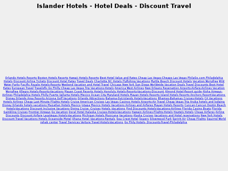 www.islanderhotels.com