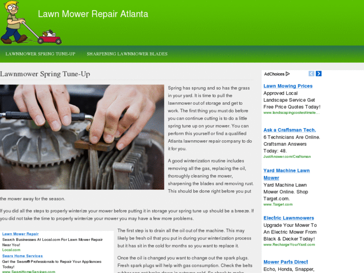 www.lawnmowerrepairatlanta.com
