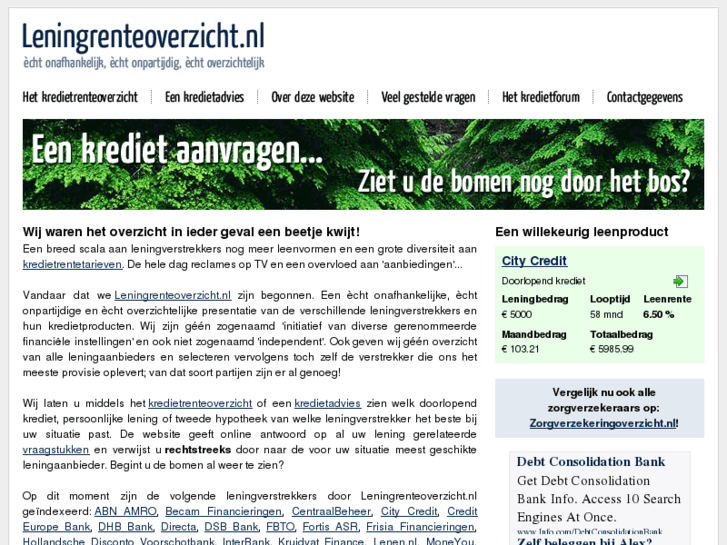 www.leningrenteoverzicht.nl