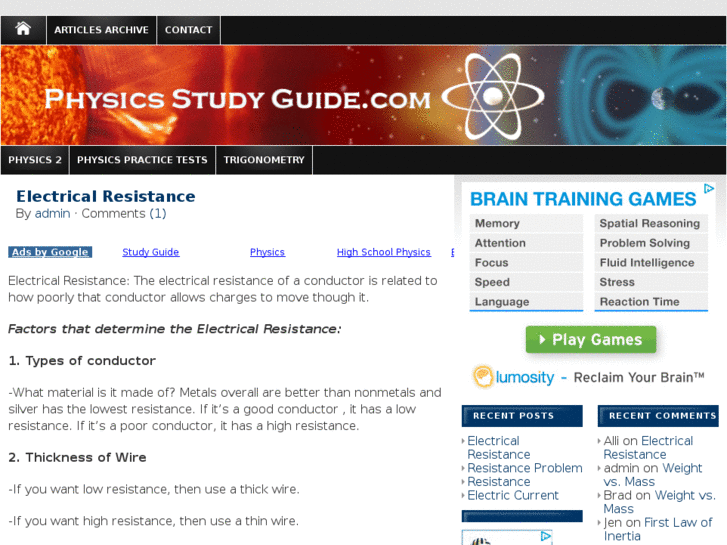 www.physicsstudyguide.com