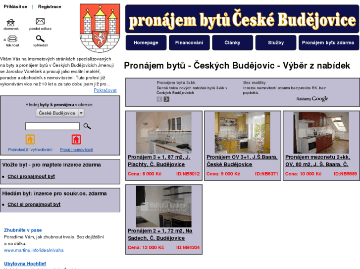 www.pronajem-bytu-ceske-budejovice.cz