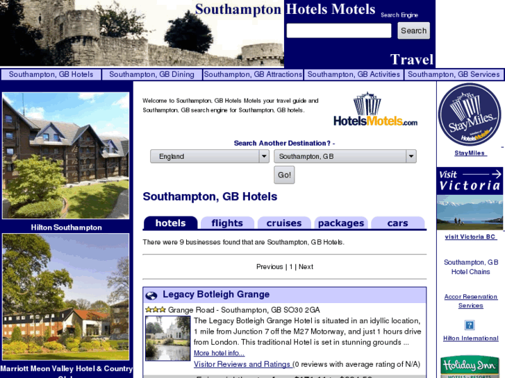 www.southamptonhotelsmotels.com