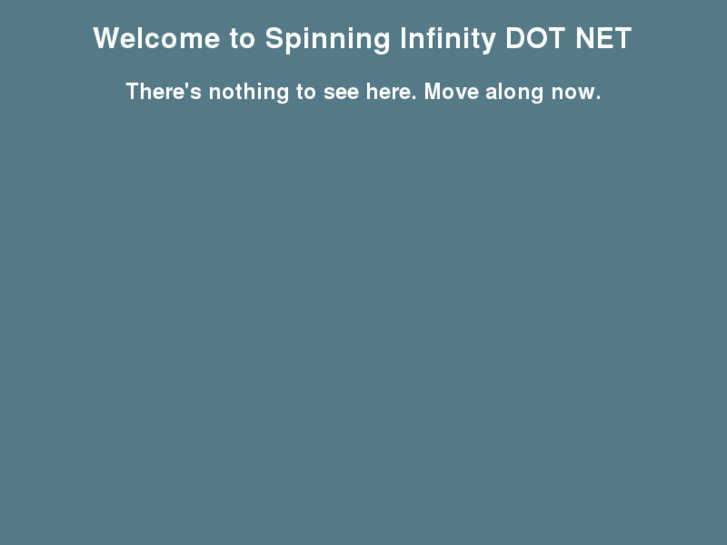 www.spinninginfinity.net