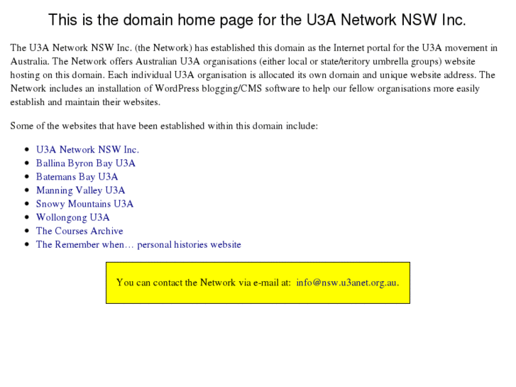 www.u3anet.org.au