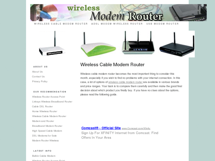 www.wirelesscablemodemrouter.com