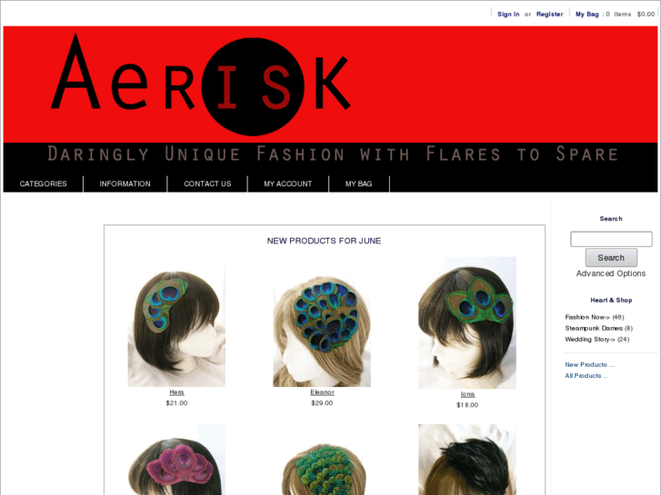 www.aeriskfashion.com