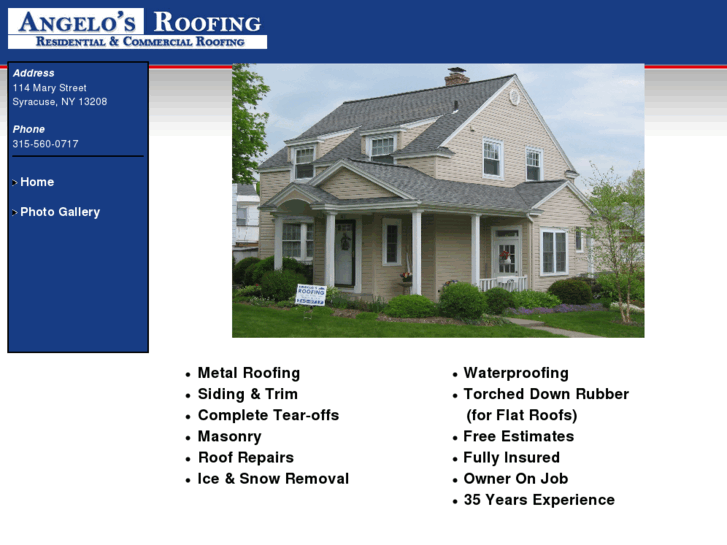 www.angelosroofing.net