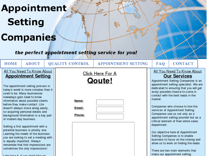 www.appointmentsettingcompanies.com