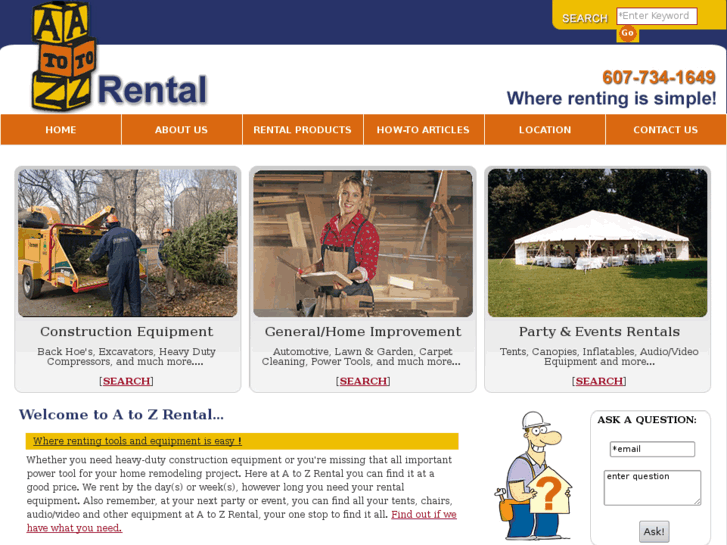 www.atozrental.org