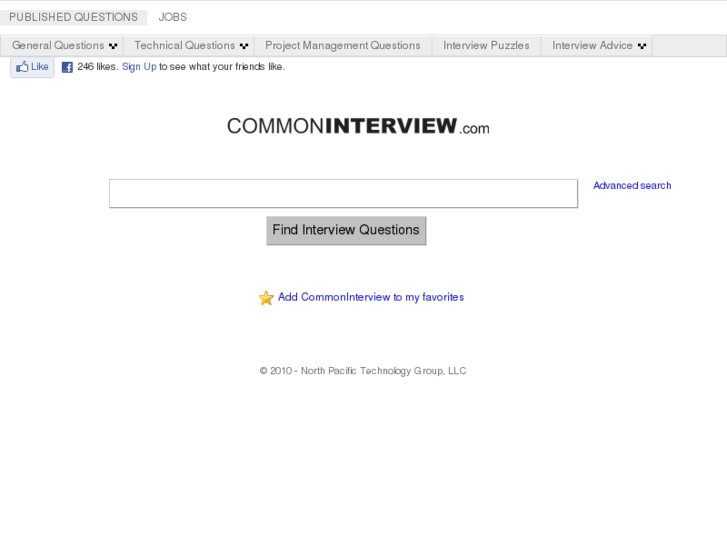 www.commoninterview.com