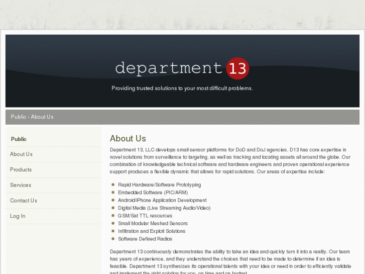 www.department13.com