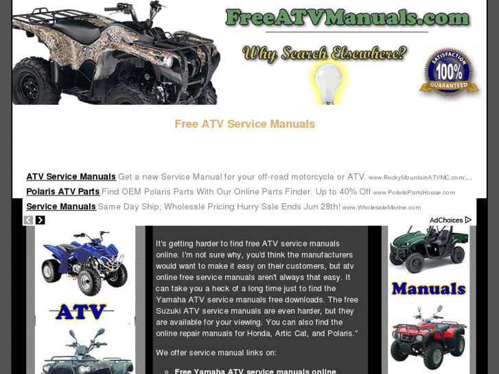 www.freeatvmanuals.com