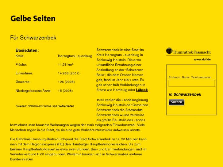 www.gelbe-seiten-schwarzenbek.com