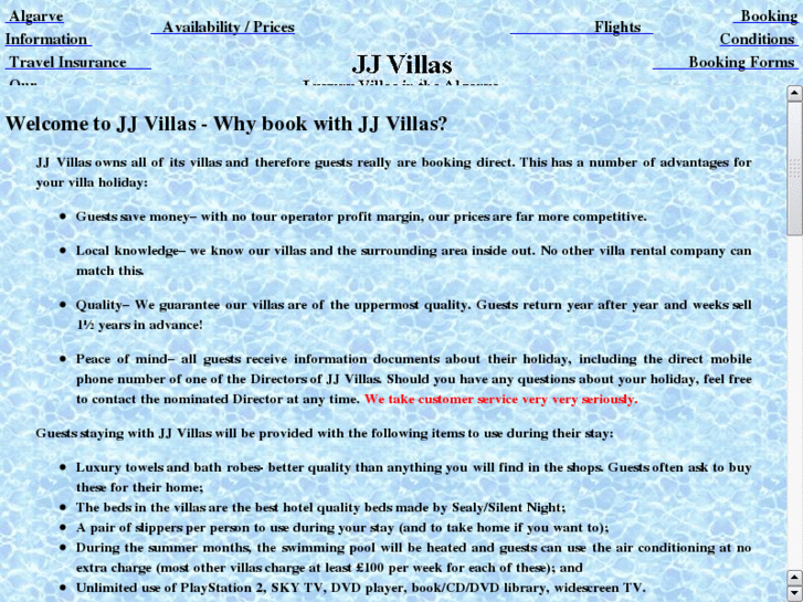 www.jjvillas.co.uk