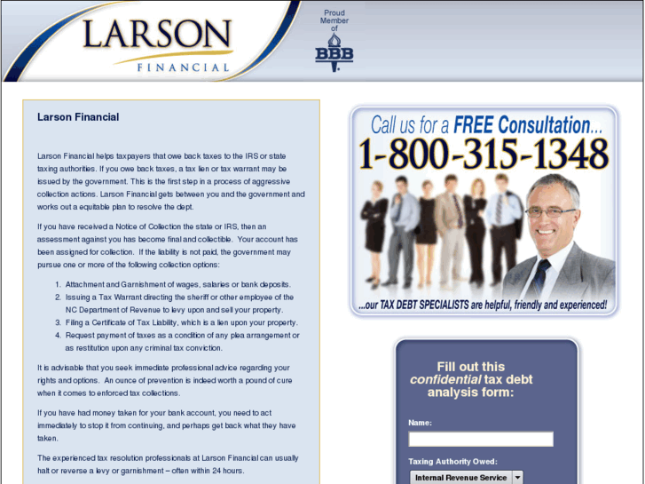 www.larson-financial-inc.com