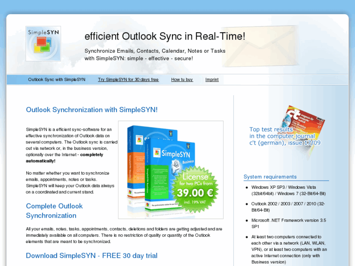 www.outlook-sync.net