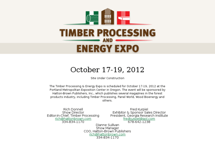 www.timberprocessingandenergyexpo.com