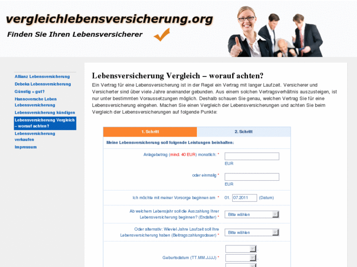 www.vergleichlebensversicherung.org