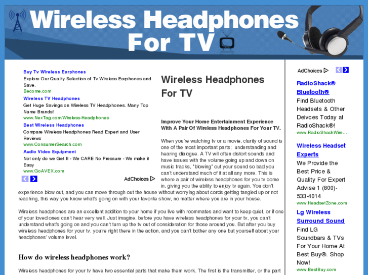 www.wireless-headphones-fortv.com