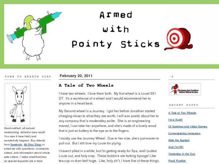 www.armedwithpointysticks.com