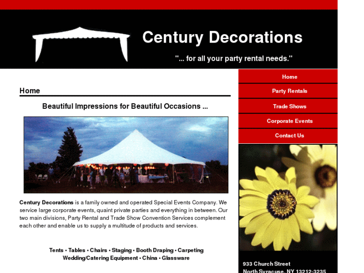 www.centurydecorations.com