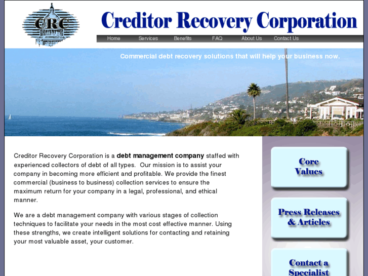 www.creditorrecovery.com