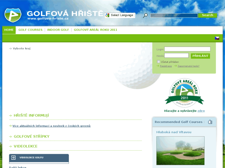 www.czech-golf.eu