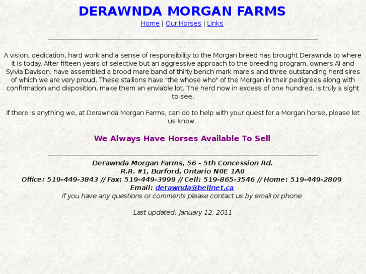 www.derawndamorganfarms.com