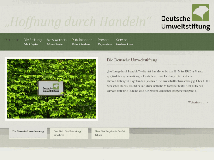 www.deutscheumweltstiftung.de