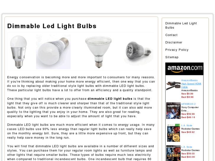 www.dimmableledlightbulbs.net