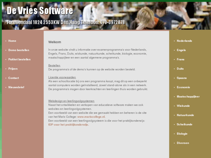 www.dvsoftware.nl