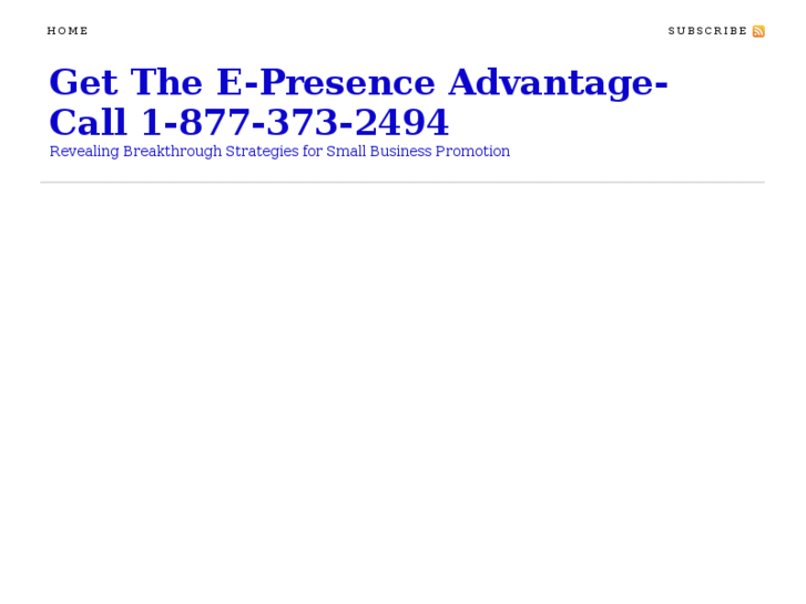 www.e-presenceadvantage.com