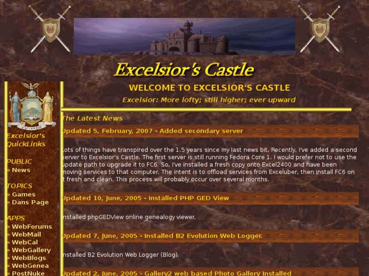 www.excelsiorscastle.com