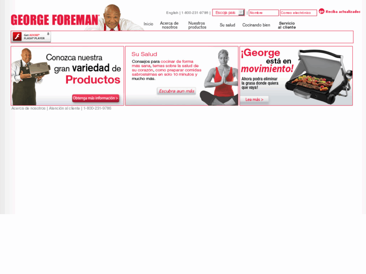 www.georgeforemancooking-spanish.com