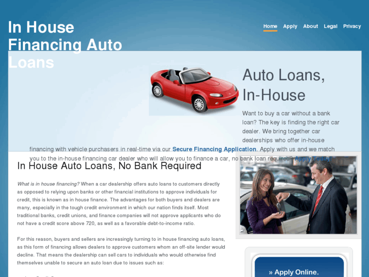 www.inhousefinancingautoloans.com