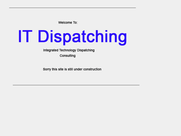 www.itdispatching.com